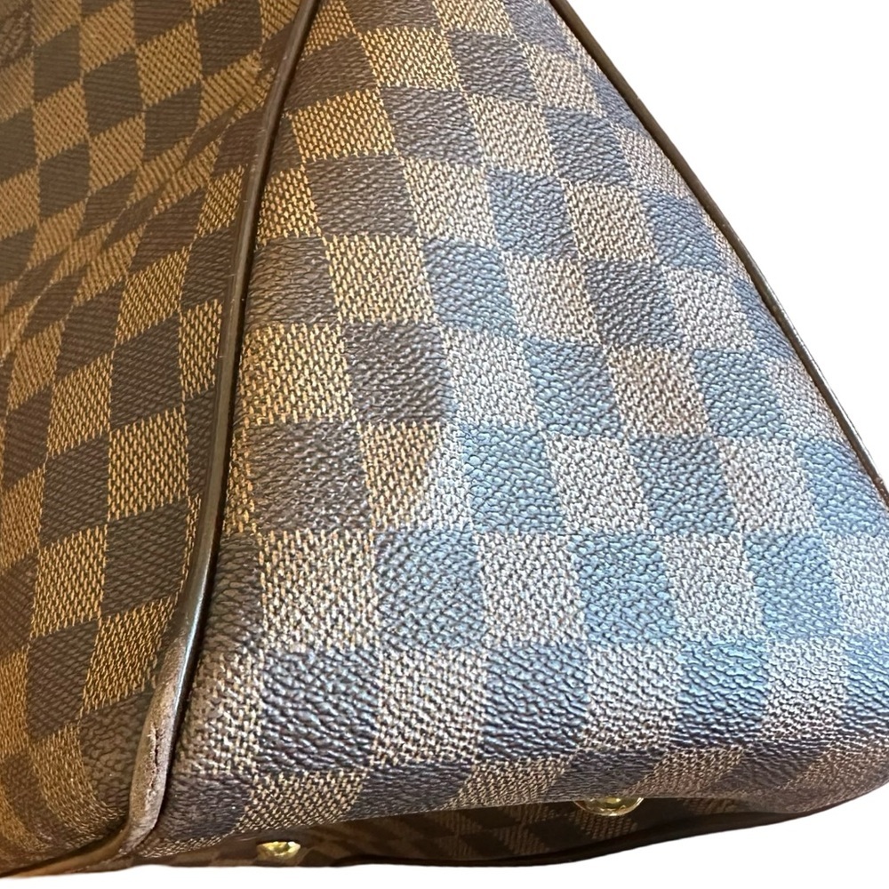Louis Vuitton Cabas Roseberry Tote | Damier Ebene Canvas | Authentic - Picture 10 of 15
